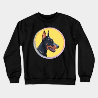 Dog Doberman Pinscher Crewneck Sweatshirt